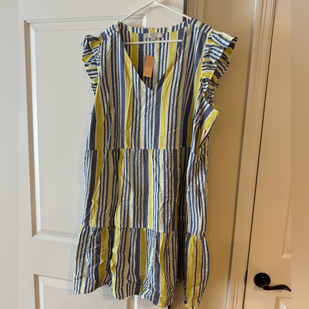 Loft striped dress